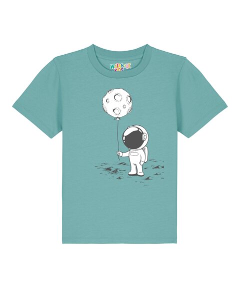 watabout.kids T-Shirt Kinder Kleiner Astronaut mit Luftballon von watabout.kids