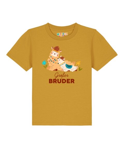 watabout.kids T-Shirt Kinder Lama Großer Bruder von watabout.kids