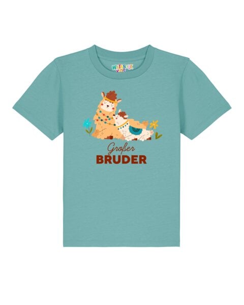 watabout.kids T-Shirt Kinder Lama Großer Bruder von watabout.kids