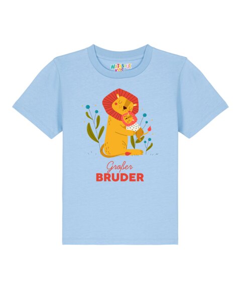 watabout.kids T-Shirt Kinder Löwen Großer Bruder von watabout.kids