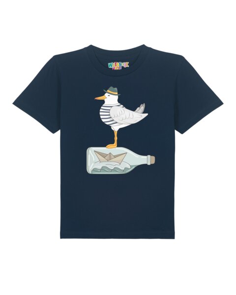 watabout.kids T-Shirt Kinder Möwe mit Hut von watabout.kids