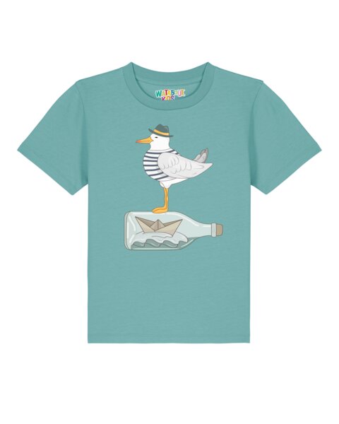 watabout.kids T-Shirt Kinder Möwe mit Hut von watabout.kids