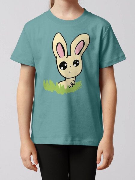 watabout.kids T-Shirt Kinder Osterhase im Gras von watabout.kids