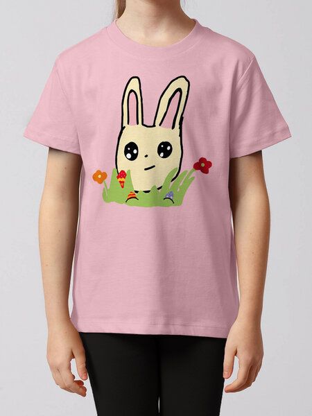 watabout.kids T-Shirt Kinder Osterhase mit Blumen von watabout.kids