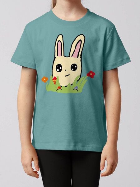 watabout.kids T-Shirt Kinder Osterhase mit Blumen von watabout.kids
