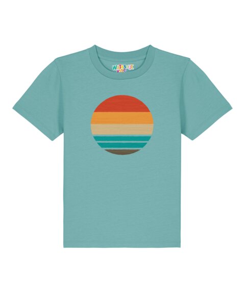 watabout.kids T-Shirt Kinder Retro Sunset Ocean von watabout.kids