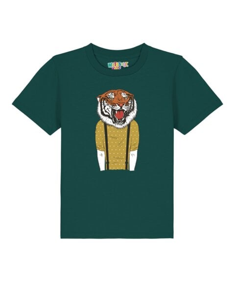 watabout.kids T-Shirt Kinder Tiger Head von watabout.kids