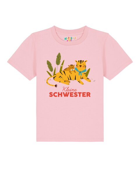 watabout.kids T-Shirt Kinder Tiger Kleine Schwester von watabout.kids