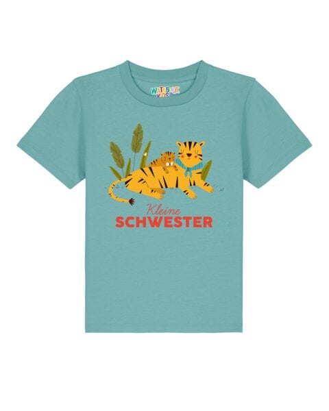 watabout.kids T-Shirt Kinder Tiger Kleine Schwester von watabout.kids