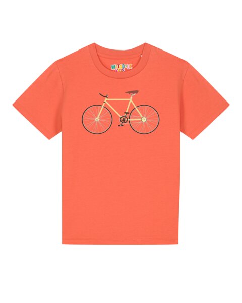 watabout.kids T-Shirt Kinder Yellow Bike von watabout.kids