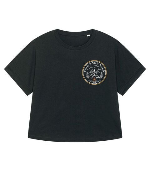 watapparel Oversize T-Shirt Frauen Find your wild von watapparel