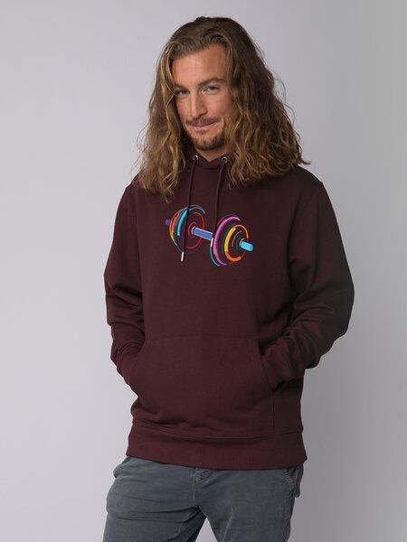 watapparel Hoodie Unisex 80s Hantel von watapparel