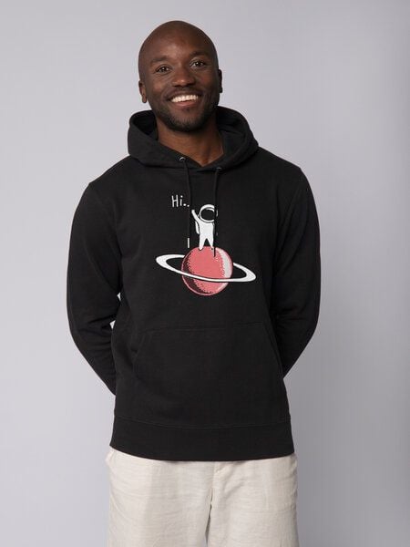 watapparel Hoodie Unisex Astronaut says Hi von watapparel
