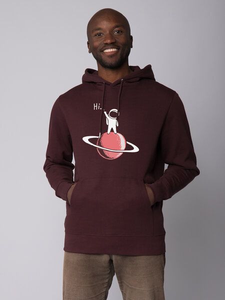 watapparel Hoodie Unisex Astronaut says Hi von watapparel