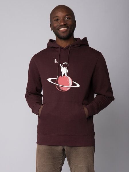 watapparel Hoodie Unisex Astronaut says Hi von watapparel