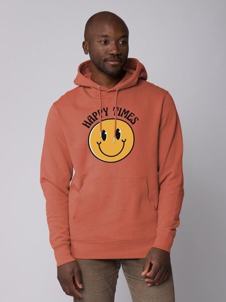 watapparel Hoodie Unisex Happy times smiley emoji von watapparel
