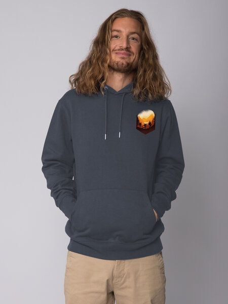 watapparel Hoodie Unisex Hiking in the mountains von watapparel