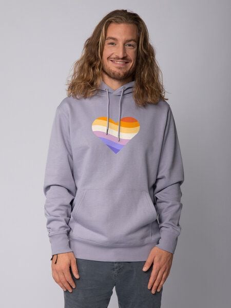 watapparel Hoodie Unisex Rainbow Heart von watapparel
