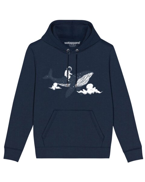 watapparel Hoodie Unisex Spacewhale von watapparel