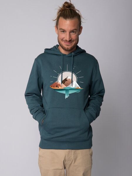 watapparel Hoodie Unisex Sunrise & Lake von watapparel