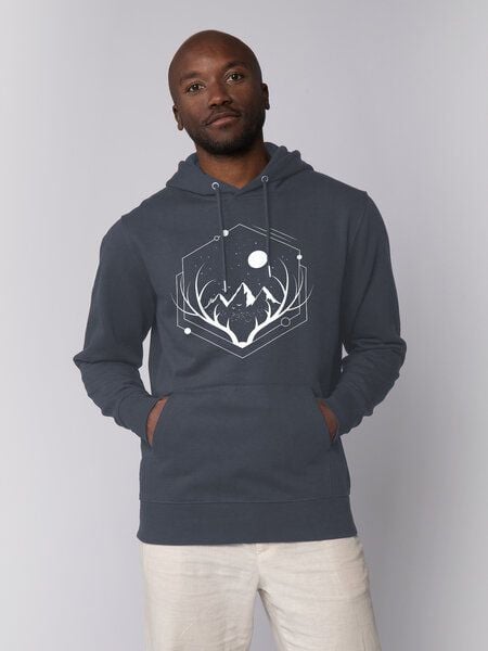 watapparel Hoodie Unisex Wanderlust at night von watapparel
