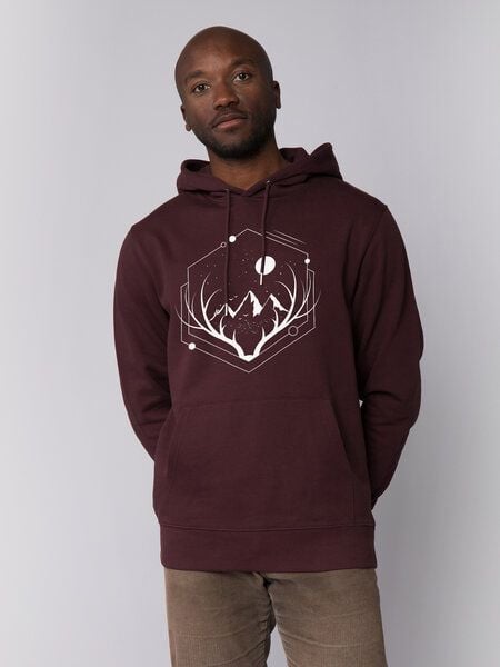 watapparel Hoodie Unisex Wanderlust at night von watapparel