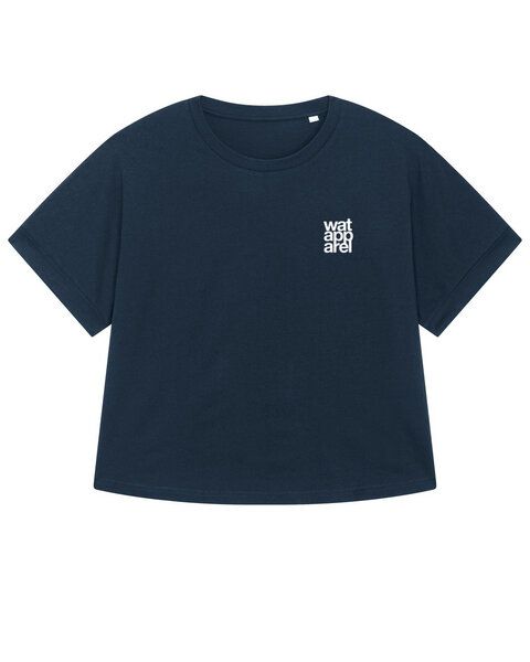 watapparel Oversize T-Shirt Frauen Basic Collider von watapparel