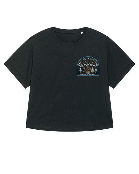 watapparel Oversize T-Shirt Frauen Explore the unseen von watapparel