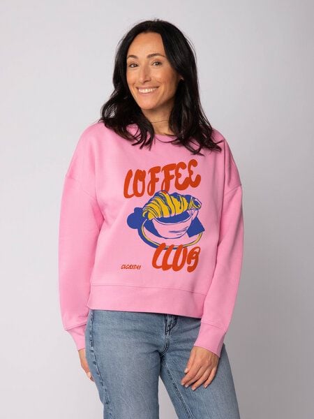 watapparel Sweatshirt Frauen Coffee club von watapparel
