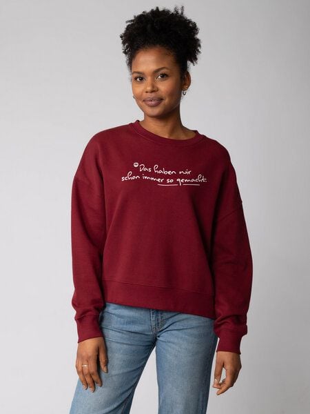 watapparel Sweatshirt Frauen Das haben wir schon immer so gemacht von watapparel