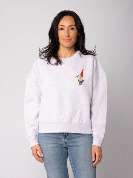 watapparel Sweatshirt Frauen Gartenzwerg von watapparel