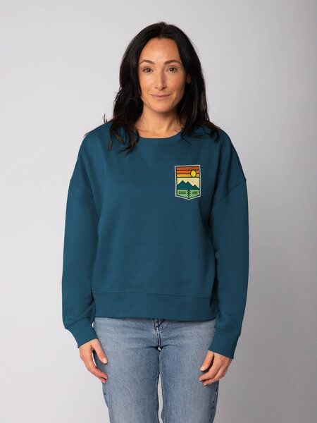 watapparel Sweatshirt Frauen Good Vibe von watapparel