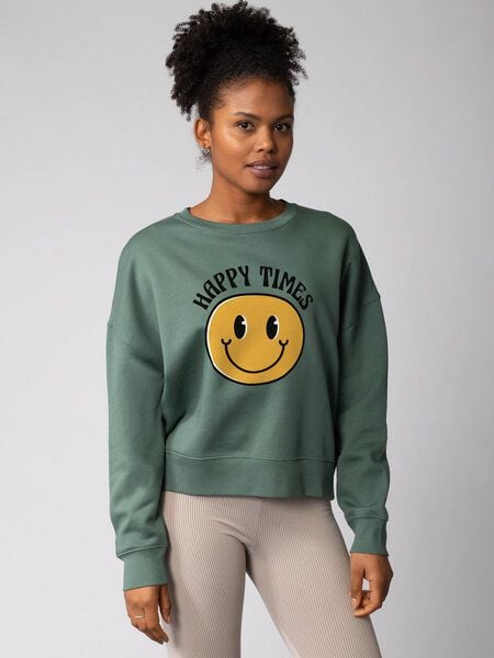 watapparel Sweatshirt Frauen Happy Times von watapparel