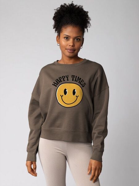 watapparel Sweatshirt Frauen Happy Times von watapparel