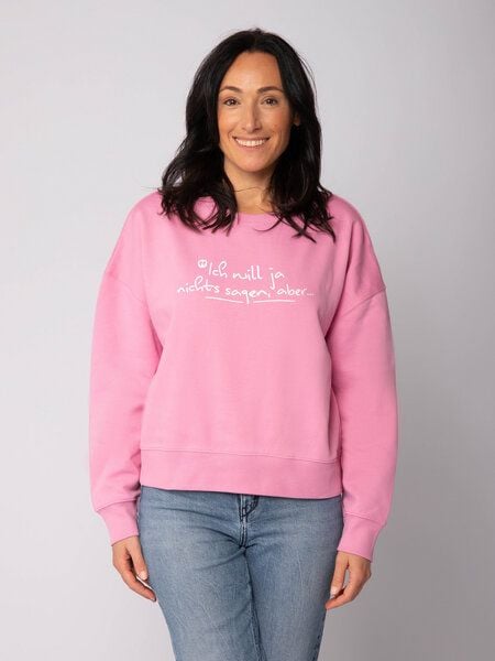 watapparel Sweatshirt Frauen Ich will ja nichts sagen aber von watapparel
