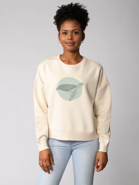 watapparel Sweatshirt Frauen Meeresschildkröte von watapparel