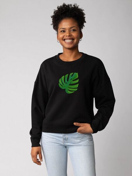 watapparel Sweatshirt Frauen Monstera 2.0 von watapparel