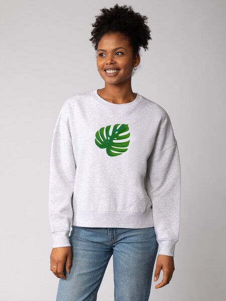 watapparel Sweatshirt Frauen Monstera 2.0 von watapparel