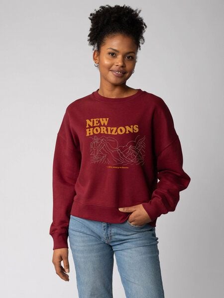 watapparel Sweatshirt Frauen New horizons are everywhere von watapparel