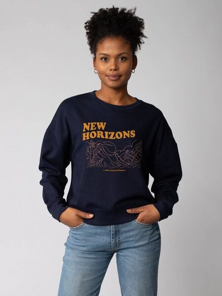 watapparel Sweatshirt Frauen New horizons are everywhere von watapparel