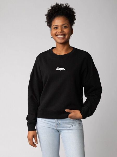watapparel Sweatshirt Frauen Nope von watapparel