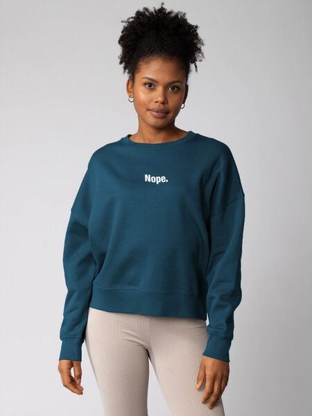 watapparel Sweatshirt Frauen Nope von watapparel