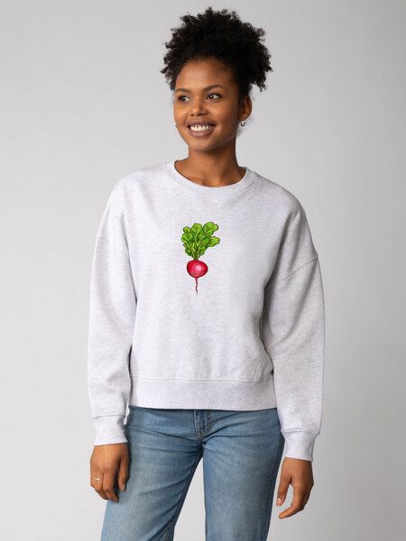 watapparel Sweatshirt Frauen Radieschen von watapparel