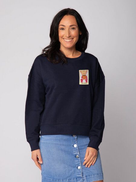 watapparel Sweatshirt Frauen Tarot The Coffee von watapparel