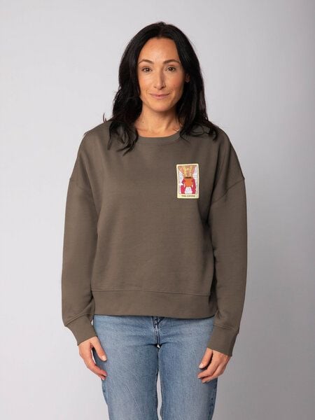 watapparel Sweatshirt Frauen Tarot The Coffee von watapparel