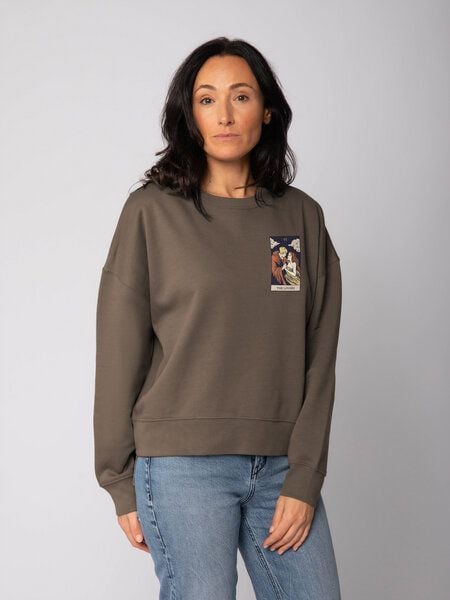 watapparel Sweatshirt Frauen Tarot The Lovers von watapparel