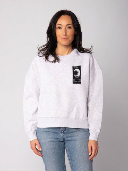watapparel Sweatshirt Frauen Tarot The Moon von watapparel