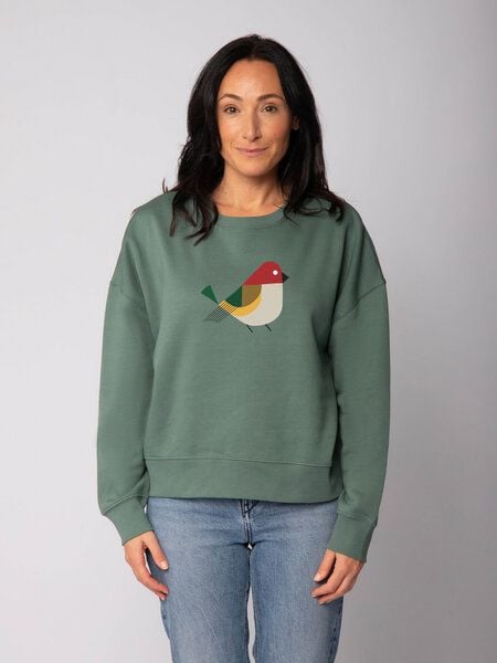 watapparel Sweatshirt Frauen Vogel von watapparel