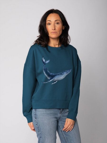 watapparel Sweatshirt Frauen Wal von watapparel