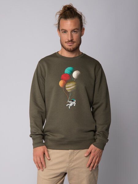 watapparel Sweatshirt Unisex Balloon Spaceman watapparel Sweatshirt Unisex Balloon Spaceman von watapparel